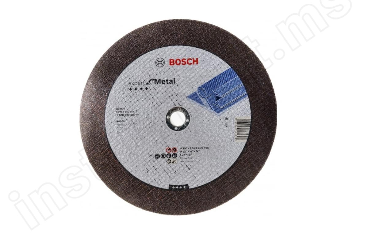 Отрезной круг по металлу Bosch 300х3,5х22,2мм - фото 1